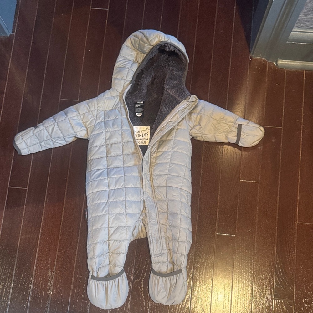 North Face Kids One Piece Snowsuit